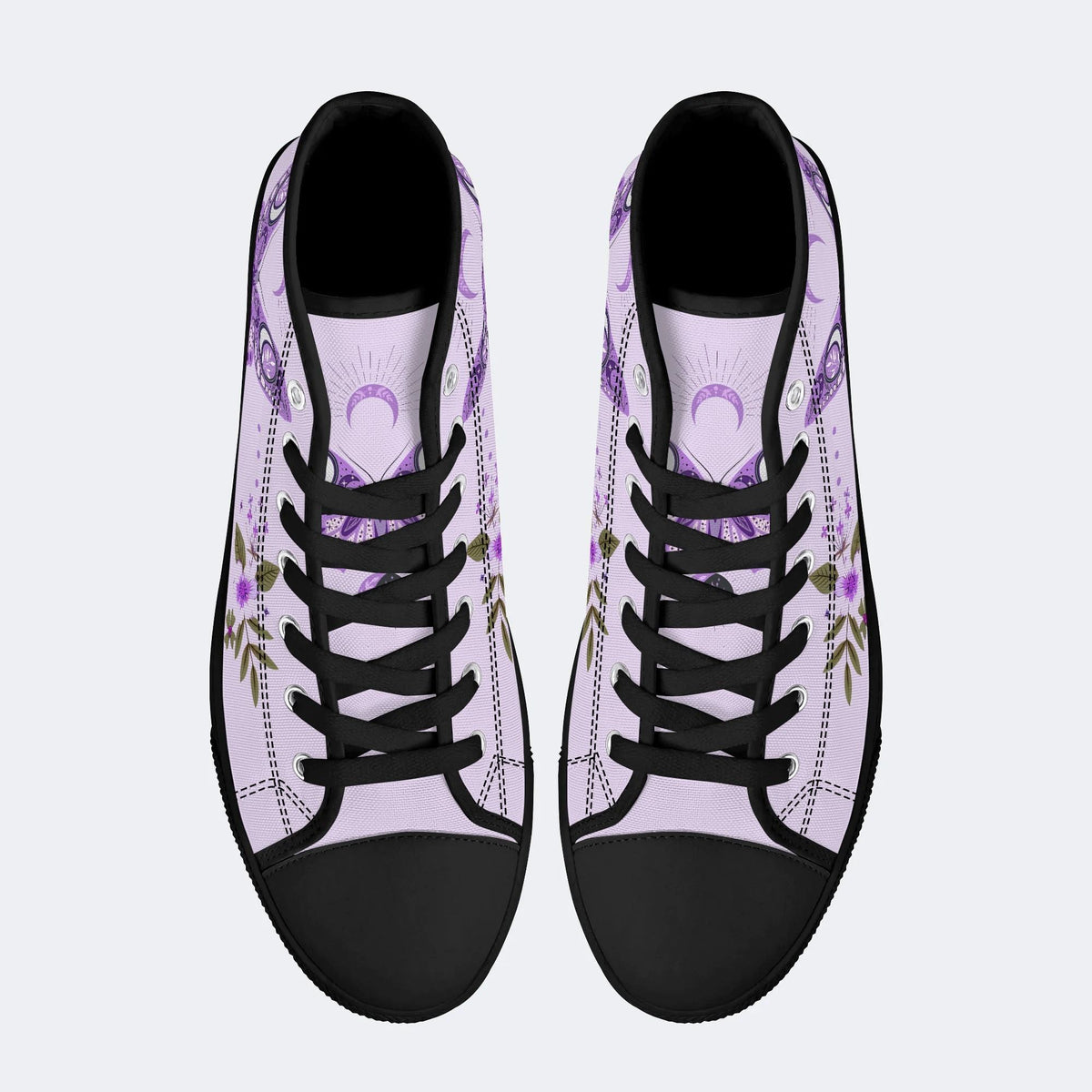 Classic Butterfly Print - High Top Canvas