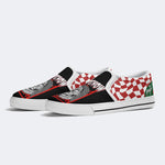 Horror Movie Graphic Print - Slip On Shoes