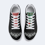 Death Moth Vintage Print - Skateboard Sneakers