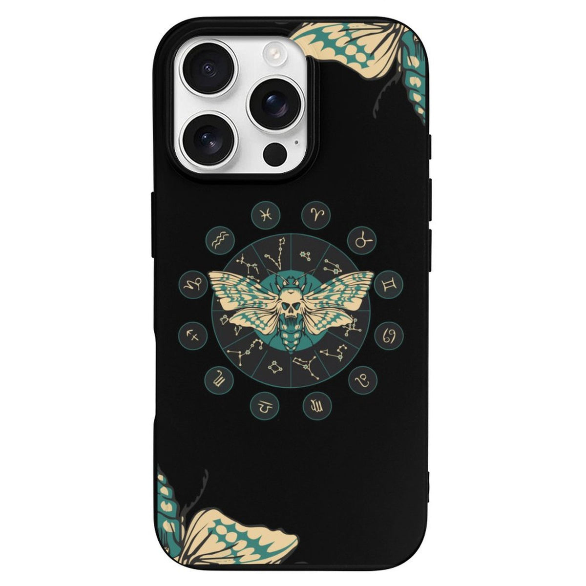 Constellation Death Moth Print - Phone Case