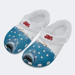 Quint's Shark Fishing Jaws Retro - Fur Lined Slippers/Sandals