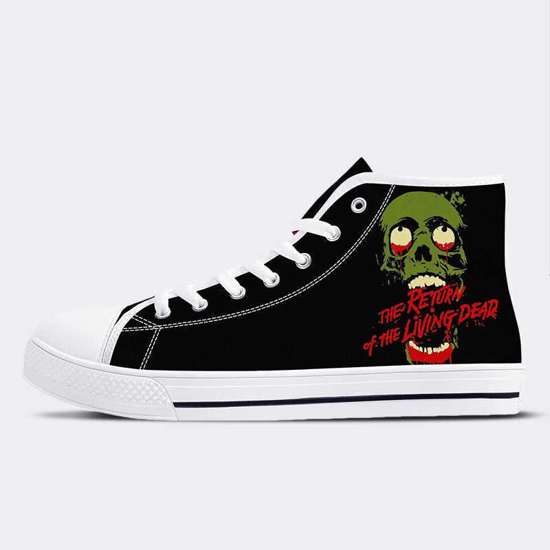 Horror-Druck - High Top Canvas