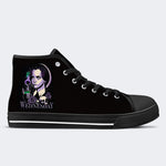 Wandinha Purple Serien und Filme - High Top Canvas