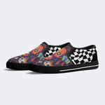 Day of the Dead Pattern - Slip On Shoes