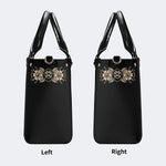 Golden Eagle Print - Leather Handbag