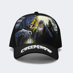 Horror Movie Vintage Graphic Print - Baseball Hat