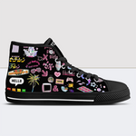 GoodNotes High Top Canvas Shoes