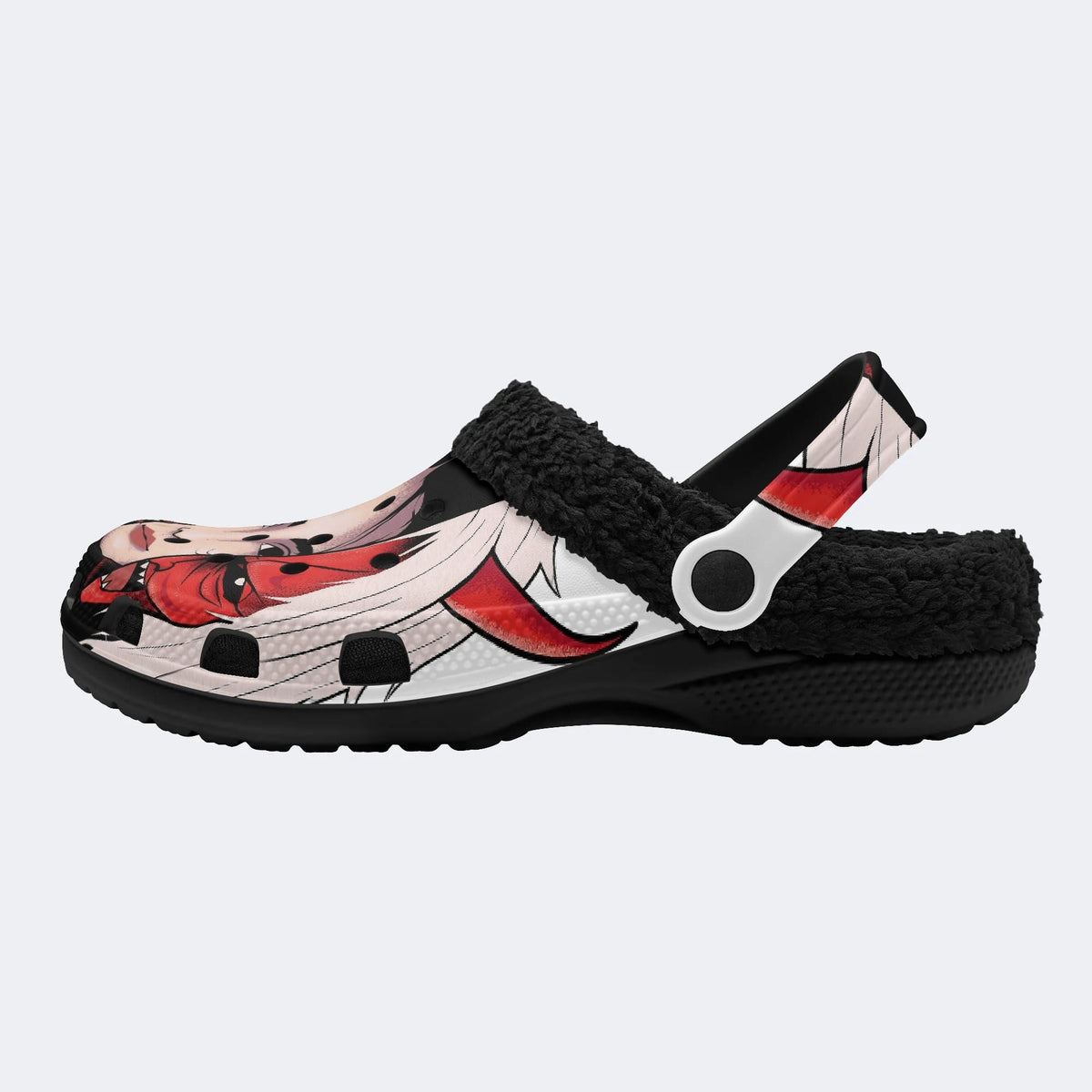 Shadow Oni - Fur Lined Slippers/Sandals