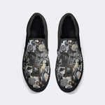 Horror Collage Print - Slip On Shoes