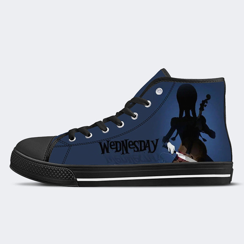 Unisex Horror-Druck - High Top Canvas