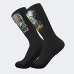 Chaussettes unisexes Horror Retro City 