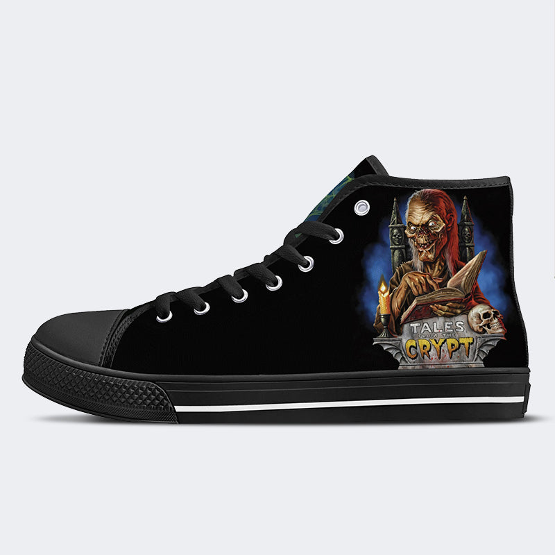 Unisex Horrorfilm-Druck - High Top Canvas