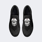 Skull Unisex Print - Slip On Shoes