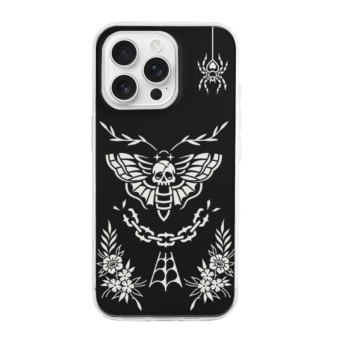 Death Moth Vintage Print - Phone Case