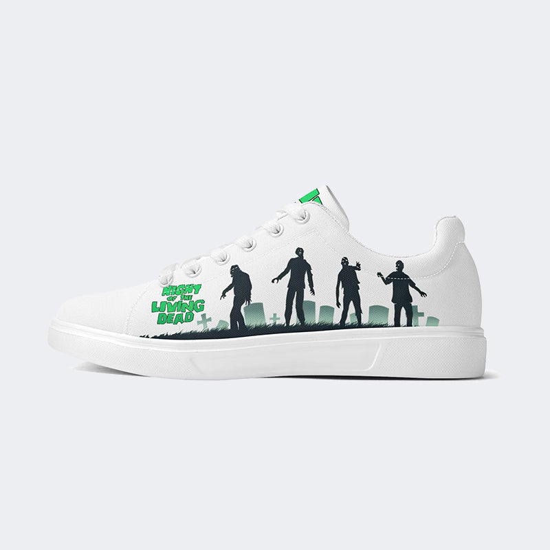 Unisex Horror Print - Skateboard Sneakers