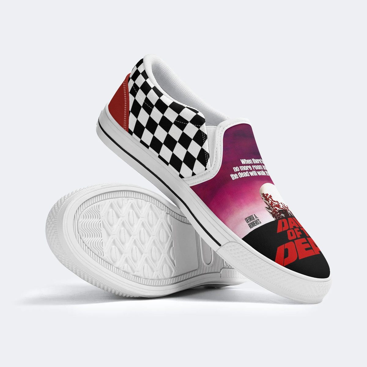 Horror Movie Printed - Slip On Shoes