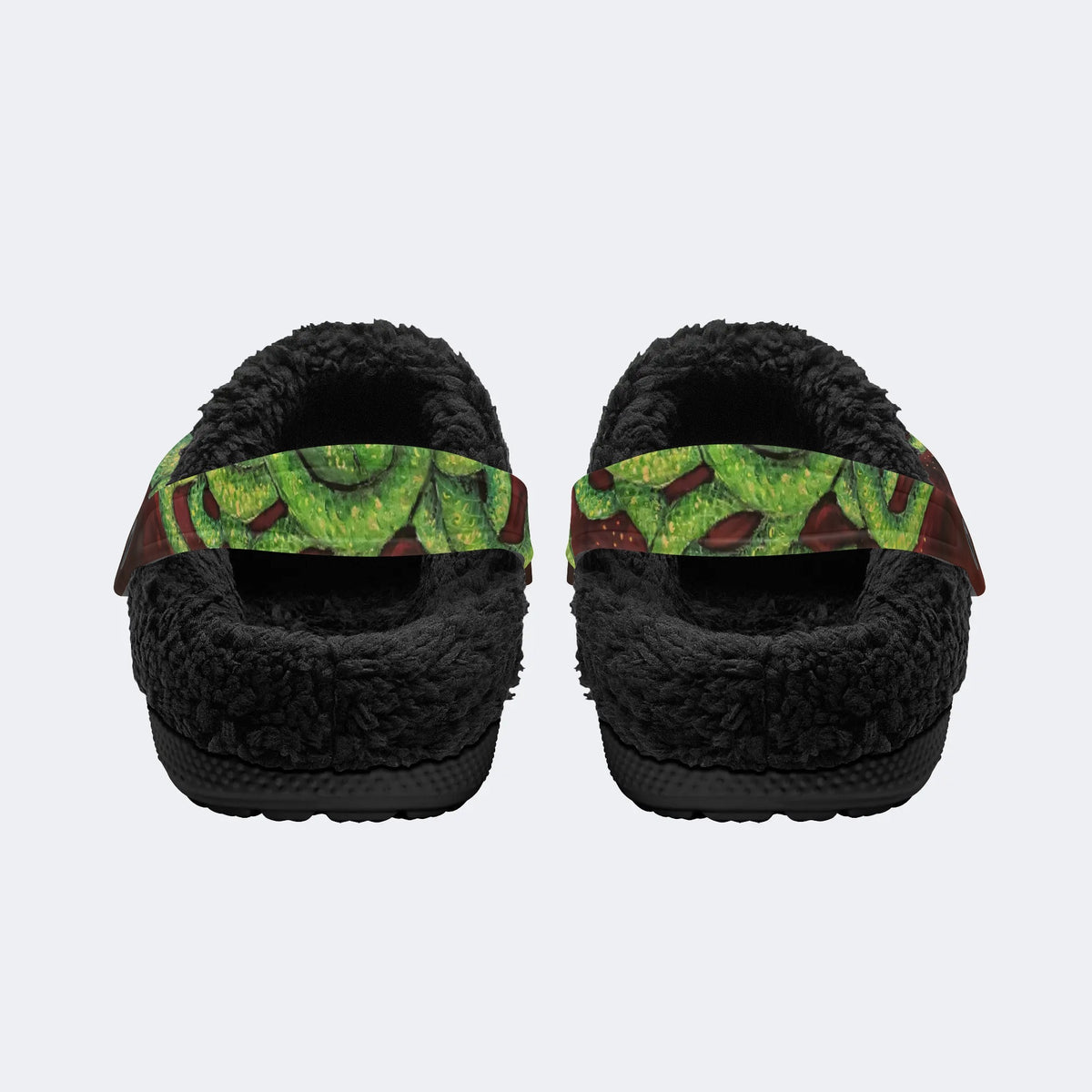 Medusa Print - Fur Lined Slippers