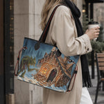 Krampus Gingerbread - Large capacity handbag