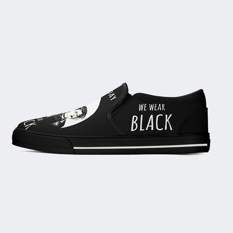 Unisex Horror Movies Print - Slip On Shoes