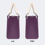 Inscribed Viper Print - Leather Handbag