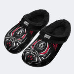 Gothic Specter Spider - Fur Lined Slippers/Sandals