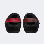 Bloody Textured Swirl - Fur Lined Slippers/Sandals