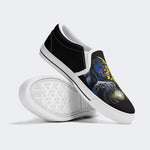 Horror Movie Vintage Graphic Print - Slip On Shoes