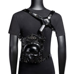 Punk Dark Skull Crossbody Bag