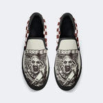 Retro Horror Print - Slip On Shoes