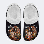 Wrong Turn Retro - Fur Lined Slippers/Sandals