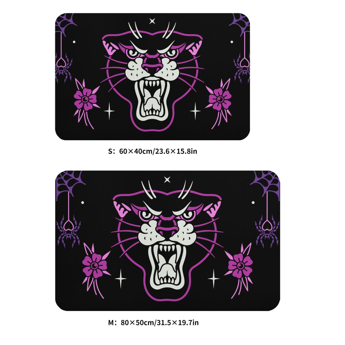 Unisex Tiger Print - Foot Pad