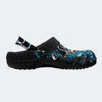 Tech Skull Art - Fur Lined Slippers/Sandals