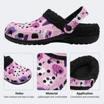 Pastel Witch Skull - Fur Lined Slippers/Sandals