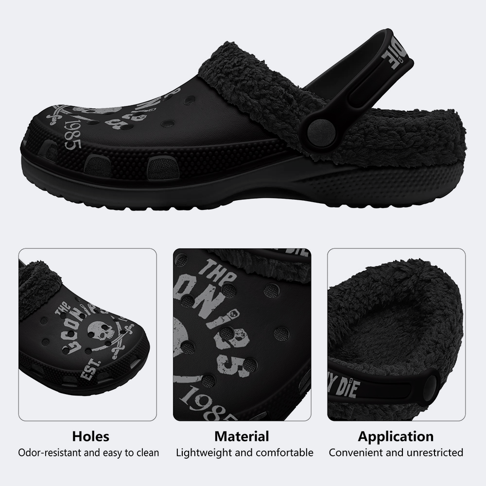 Goonies Unisex - Fur Lined Slippers/Sandals