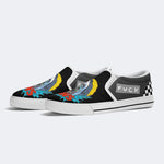 Shark Horror Movie Print - Slip On Shoes