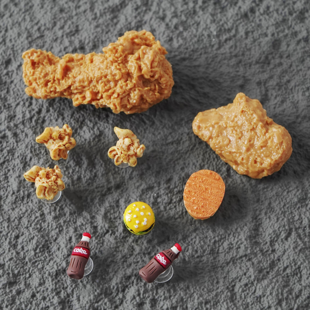 Fried chicken drumstick Slipper/Sandals Charms