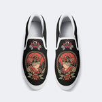 Cowboy Frog Print - Slip On Shoes