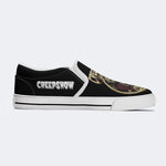 Horror Movie Vintage Graphic Printed- Slip On Shoes
