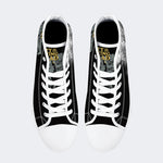 Horror Retro City Unisex - High Top aus Canvas