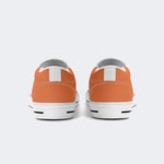 Vintage Orange Crush Print Unisex - Slip On Shoes