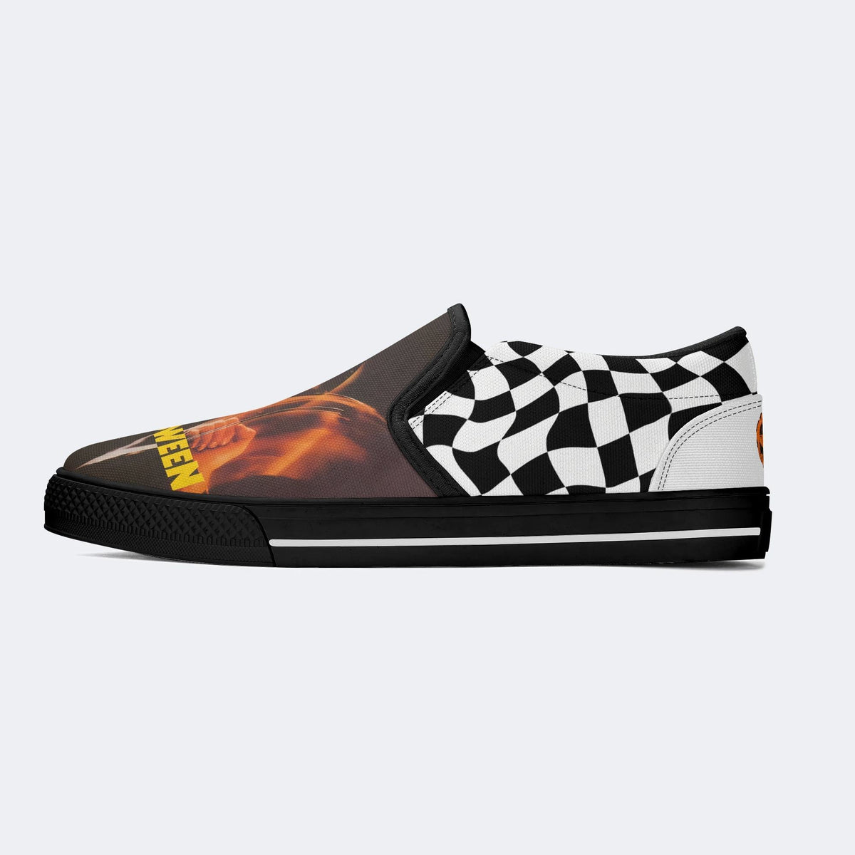 Halloween Horror Print - Slip On Shoes