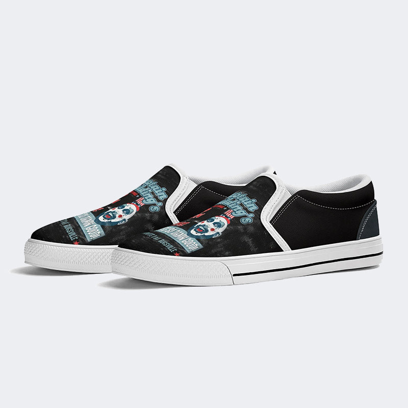 Horror Print - Slip On Shoes