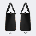 Unisex Monkey Print - Leather Handbag