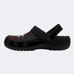 Horror Skeleton Hands - Fur Lined Slippers/Sandals