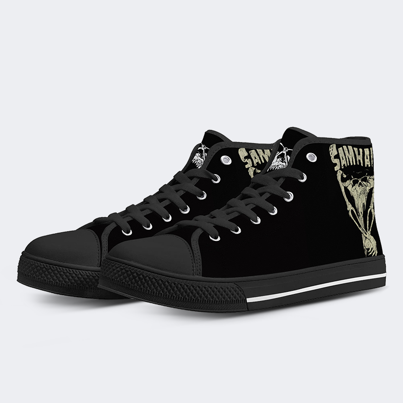 Horror-Druck - High Top Canvas