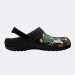 Gothmas Jack Skull - Fur Lined Slippers/Sandals