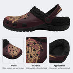 Running Tiger - Fur Lined Slippers/Sandals