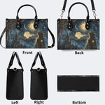 Star Moon Castle Figure Print Handbag Factory Direct Sales