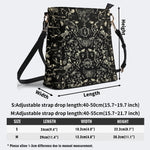 Dark Cottagecore Forest Animal Bones Print - Bucket Bag