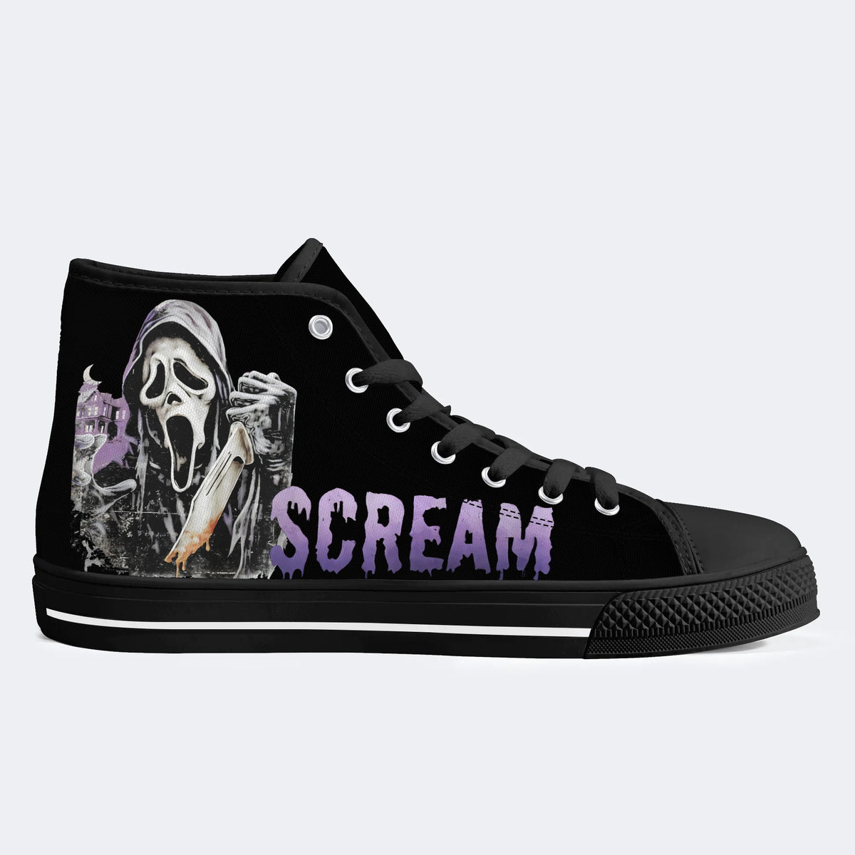 Horror Ghostface - High Top Canvas